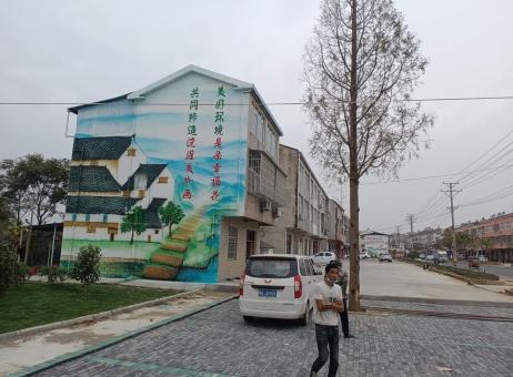 桐梓墙绘的制作流程
