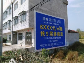 桐梓墙体广告质量分析